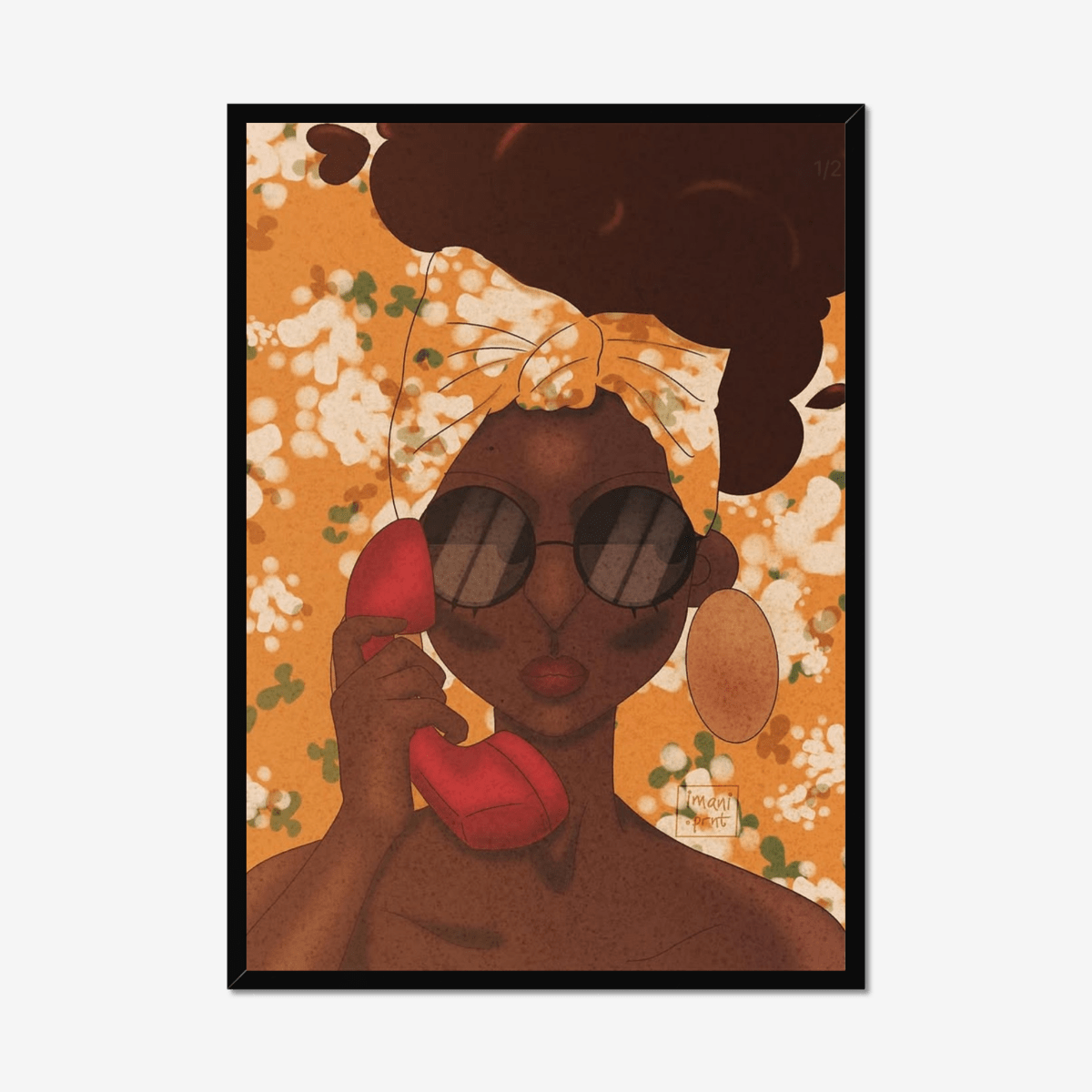 Tangerine - Kinai Studio art print