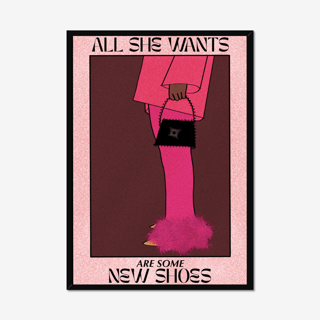 New Shoes - Kinai Studio art print