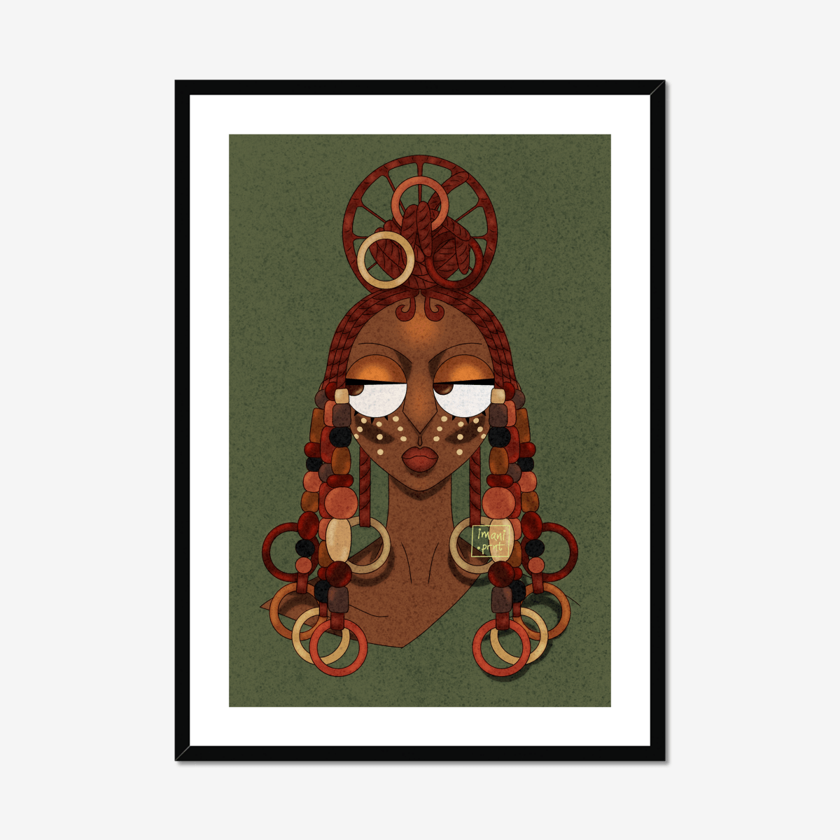 Earthy - Kinai Studio art print
