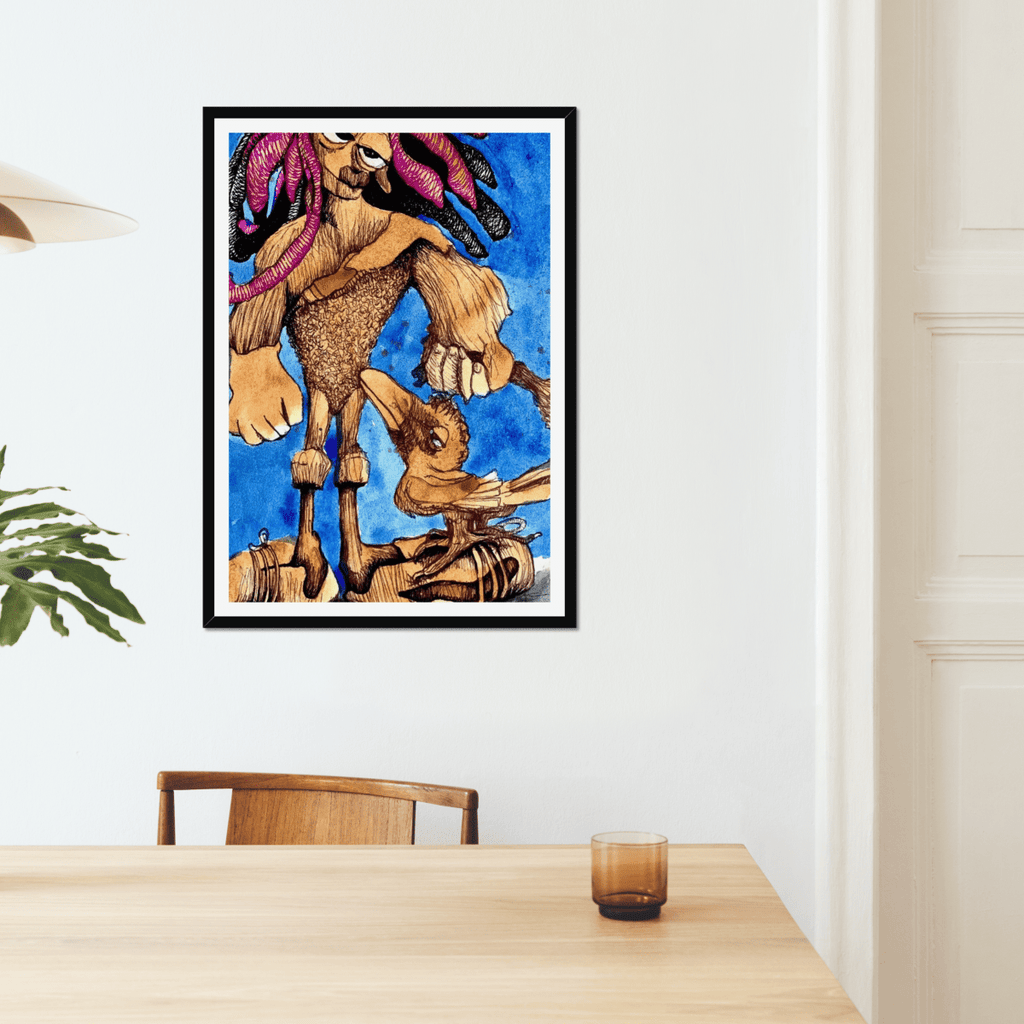 Kunmi’s Pet - Kinai Studio art print