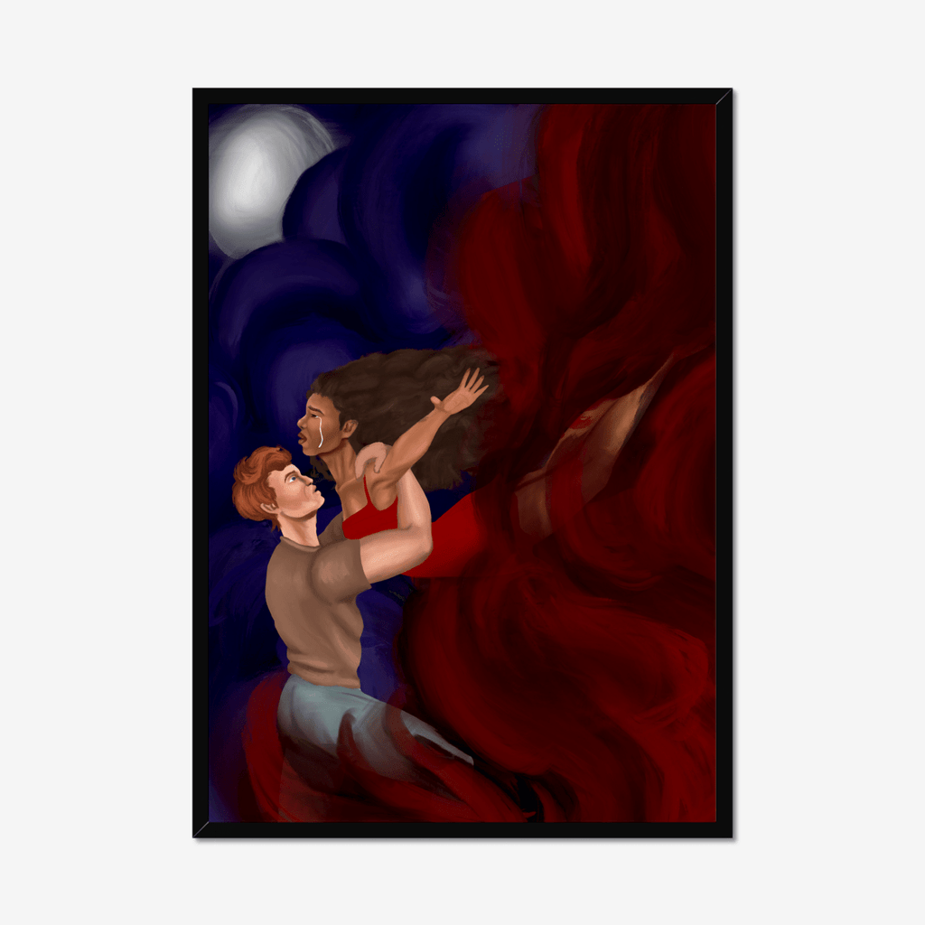 Colors of Her Demons - Kinai Studio art print