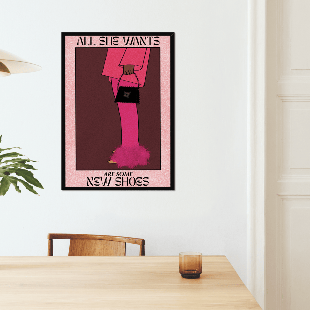 New Shoes - Kinai Studio art print