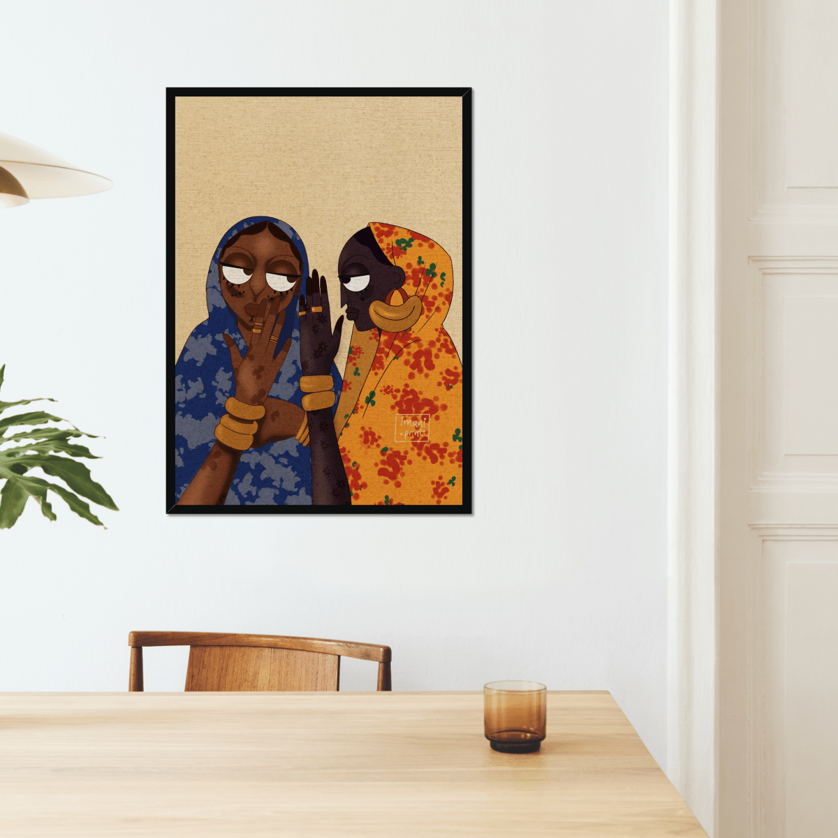 Henna & Gold - Kinai Studio art print