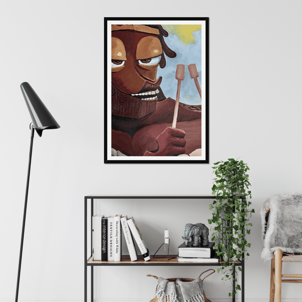 The Drummer Boy - Kinai Studio art print