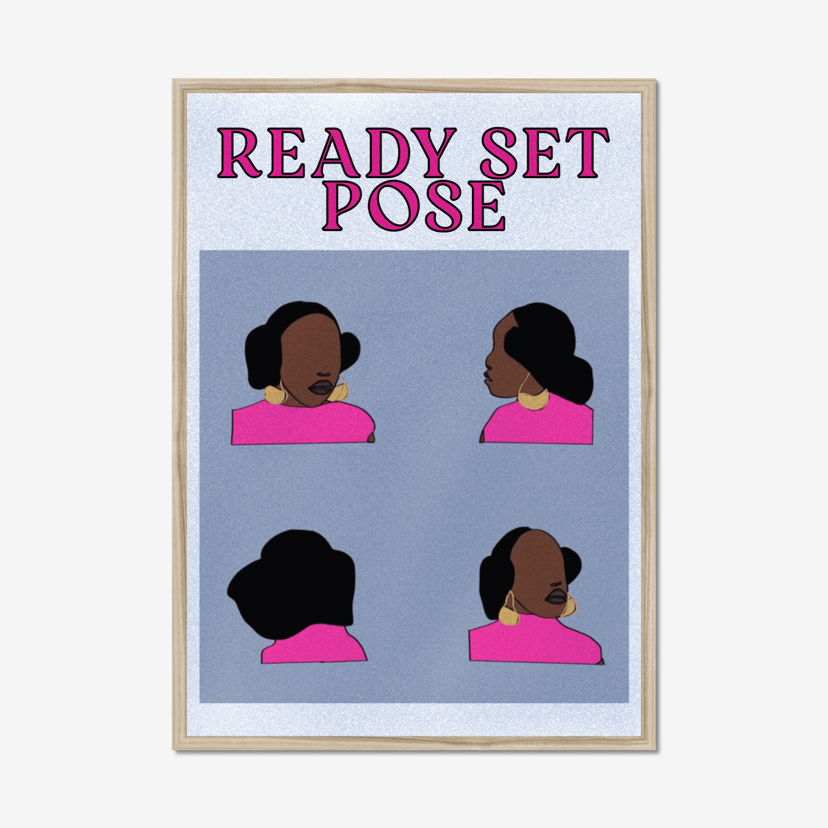 Ready Set Pose - Kinai Studio art print