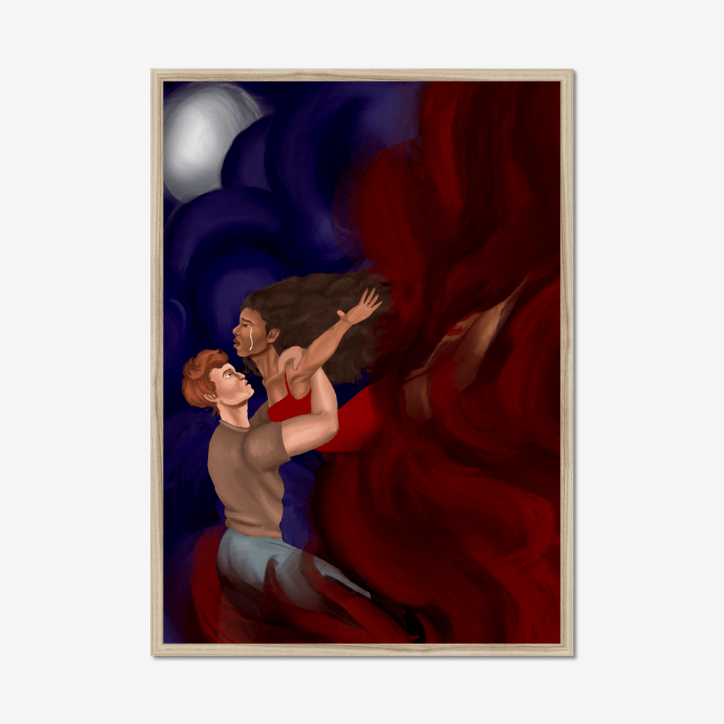 Colors of Her Demons - Kinai Studio art print