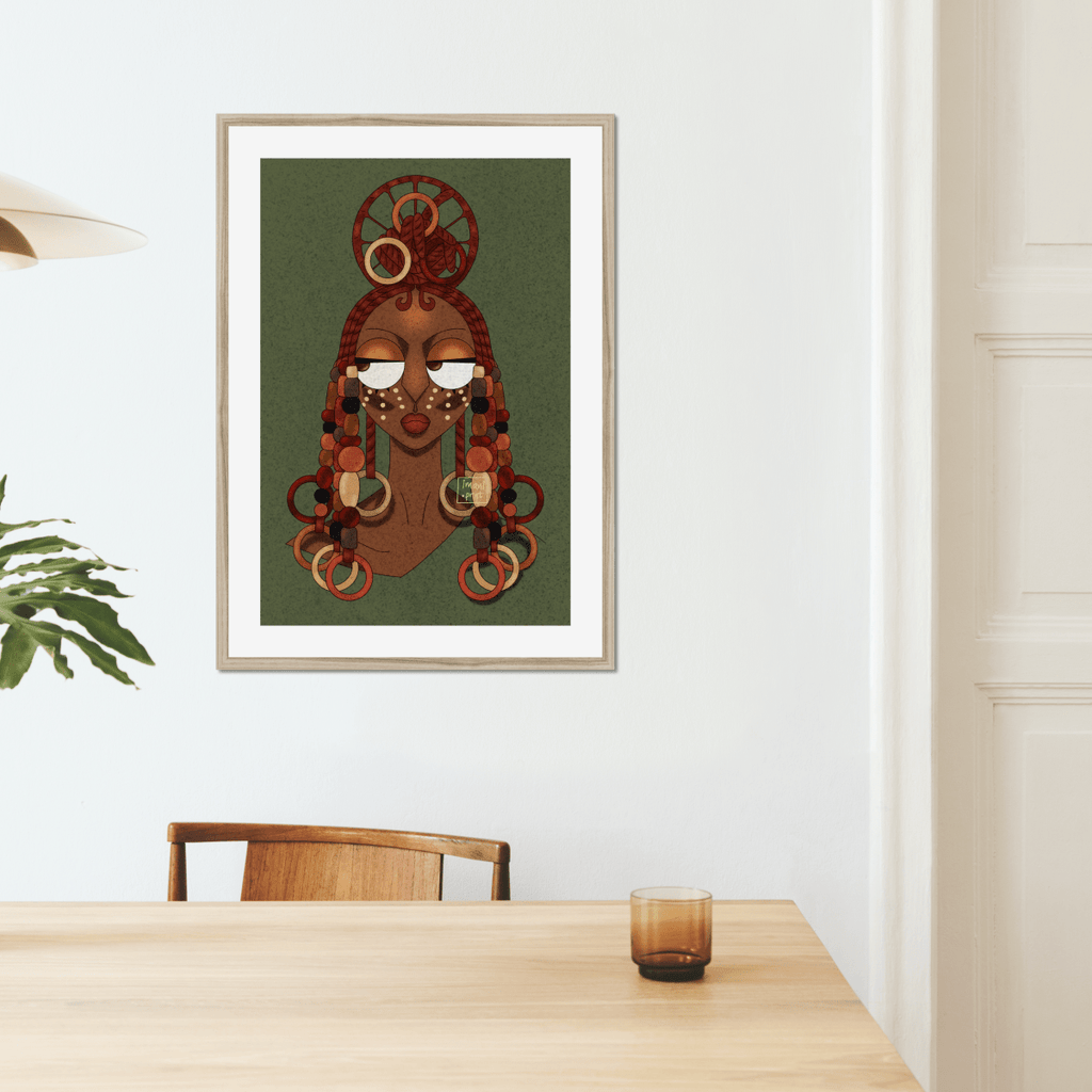 Earthy - Kinai Studio art print