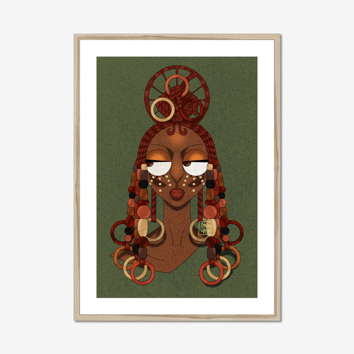 Earthy - Kinai Studio art print