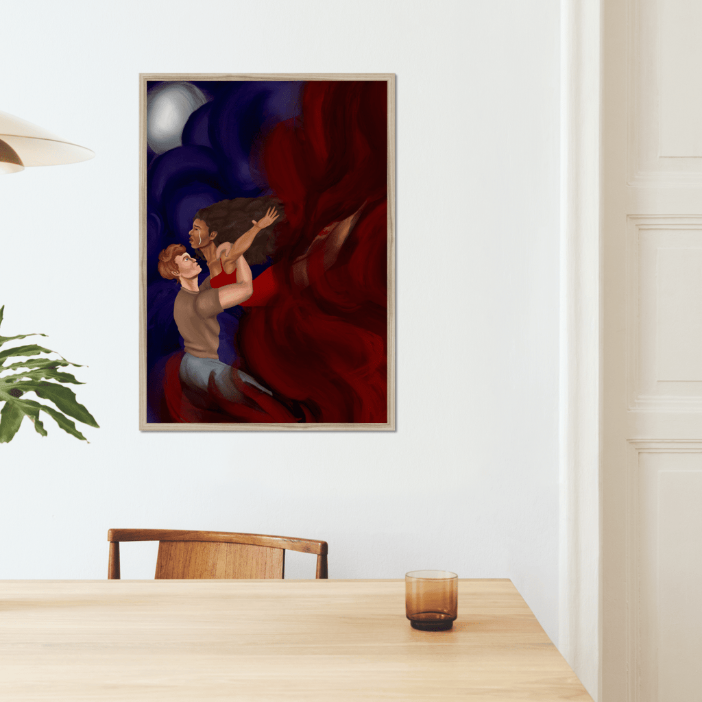 Colors of Her Demons - Kinai Studio art print