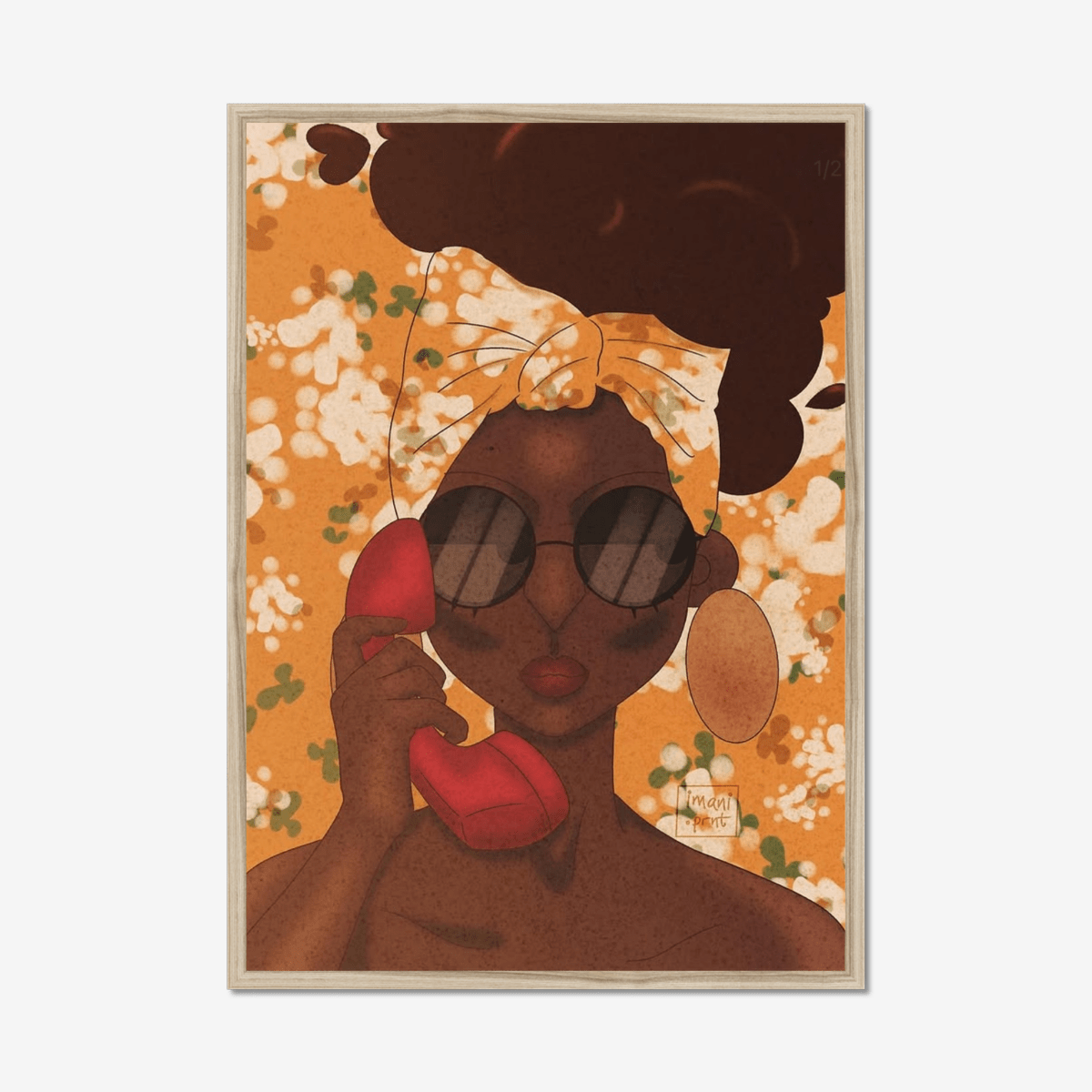 Tangerine - Kinai Studio art print